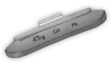 Грузик балансировочный для стальных дисков 45 г (50 шт.)